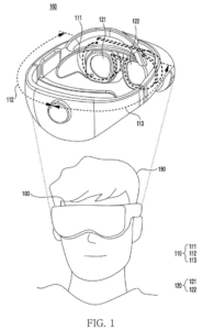 Patent drawing: Samsung Patents a Way to Keep Both Eyes in a Headset Perfectly in Sync