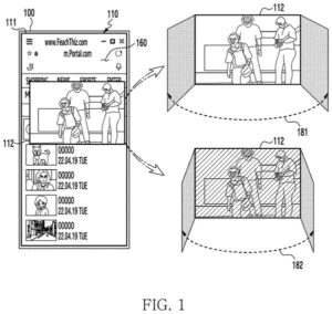 Patent drawing: Samsung Patents a Privacy Screen Filter That Fades Out Instead of Cutting Off