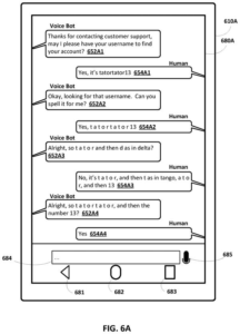 Patent drawing: Google Patents a Voice Bot That Can Decode Spoken Account Numbers and Codes