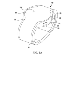 Patent drawing: Samsung Patents a Flexible Display That Wraps All the Way Around Your Wrist