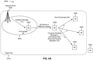 Patent drawing: Qualcomm Patents a System for Spreading Emergency Alerts Phone to Phone Without Cell Coverage