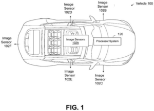 Patent drawing from the Tesla's camera-only bet watchlist