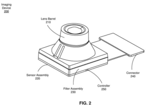 Patent drawing from the The AR glasses race watchlist