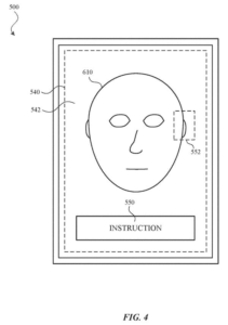 Patent drawing from the Apple's AR glasses watchlist