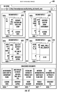 Patent drawing: Google Patents a Way to Aim Its AI Search at Only the Documents You Choose