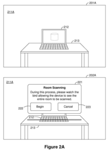 Patent drawing: Apple Patents a Way to Know When It Has Scanned Enough of Your Room