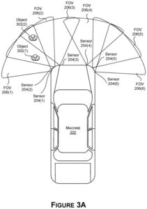 Patent drawing: Nvidia Patents a Way to Merge Overlapping Sensor Readings in Self-Driving Cars