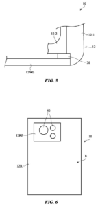Patent drawing: Apple Patents a New Way to Seal and Mount Rear Cameras Inside a Glass Bump