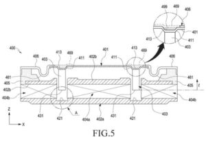 Patent drawing: Samsung Patents a Speaker Design That Reshapes How the Coil Sits Inside