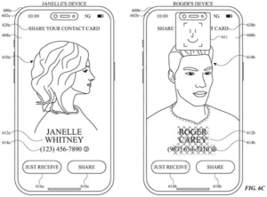 Patent drawing from the Apple's device-to-device handoff watchlist