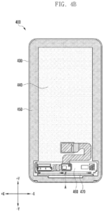 Patent drawing: Samsung Patents a Molded Waterproof Frame Built Around a Curved Display Edge
