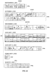 Patent drawing: Apple Patents a Camera System That Auto-Sorts Every Photo Into Shared or Private Albums