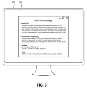 Patent drawing: Microsoft Patents a System That Turns Raw AI Data Into Plain-Language Reports