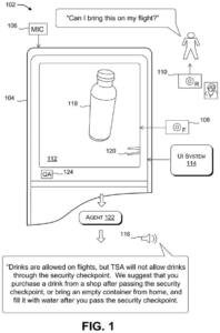 Patent drawing: Microsoft Patents Live Camera Streaming to a Conversational Bot Without Draining Your Battery