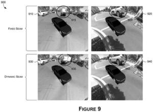 Patent drawing: Nvidia Patents a Surround-View Camera Display That Reshapes Around Nearby Objects