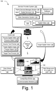 Patent drawing: Adobe Patents AI Video Editing That Rewrites Every Frame From a Single Photo
