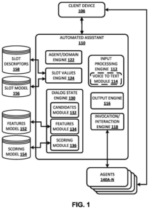 Patent drawing: Google Patents a Way for AI Assistants to Remember What You Actually Asked For