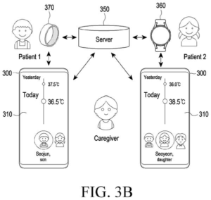 Patent drawing: Samsung Patents a Device That Tracks Your Health Signs After You Take Medication