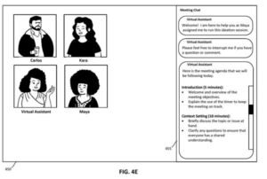 Patent drawing: Microsoft Patents an AI That Detects When a Meeting Needs a Brainstorm and Runs It