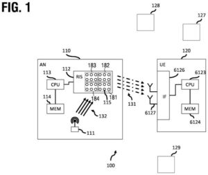 Patent drawing: Sony Patents a New Method for Sending Data Through Signal-Bouncing Wireless Networks