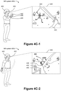 Patent drawing: Meta Patents a System That Automatically Lights Up Your Hands When AR Headset Cameras Lose Track