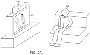 Patent drawing: Google Patents a TV That Recognizes Your Face and Loads Your Content Automatically