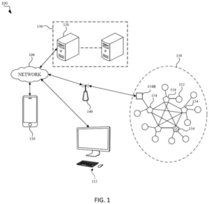Patent drawing: Apple Patents a Software Trick to Push Wi-Fi and Bluetooth Signals Farther