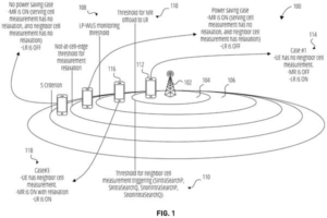 Patent drawing: Apple Patents a Way to Wake a Phone's Main Radio Without Wasting Battery