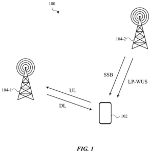Patent drawing: Apple Patents a Way for iPhones to Hand Off Between Cell Towers Without Draining the Battery