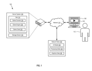 Patent drawing: Sony Patents an AI That Delivers Game Graphics Based on What You're Actually Doing