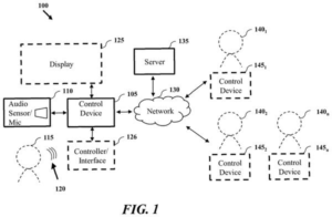 Patent drawing: Sony Patents a System That Reads Your Voice to Find Better Multiplayer Matches