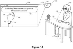 Patent drawing: Meta Patents a System That Coaches You to Flex the Right Muscle for Its Wrist Controls
