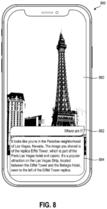 Patent drawing: Microsoft Patents an AI That Answers Questions About Whatever Your Phone's Camera Sees