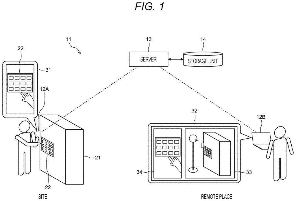 A system for updating 3D models of a worksite, showing a local worker and a remote instructor interacting with a server and storage unit. Drawing from patent filing US 2026/0301326 A1.