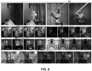Patent drawing: Google Patents a Way to Teach AI How Light Changes a Photo