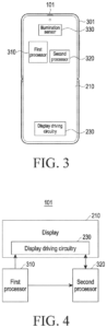 Patent drawing: Samsung Patents a Two-Chip System That Fixes Screen Colors While Your Phone Sleeps