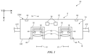 Patent drawing: Apple Patents Technology to Keep Multiple Cameras Producing Consistent, Synchronized Images