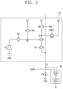 Patent drawing: Samsung Patents an Alternating-Voltage Trick to Cut Noise in Camera Sensors