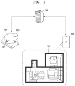 Patent drawing: Samsung Patents a Robot Vacuum Map That Uses Your Photos and AI to Fill in the Gaps
