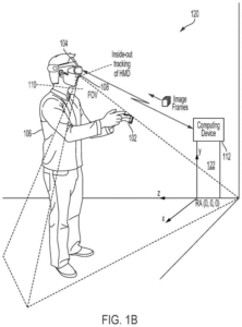 Patent drawing from the The AR glasses race watchlist