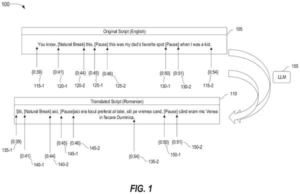 Patent drawing: A New Disney Patent Rewrites Dubbed Dialogue to Match the Original Actor's Pauses