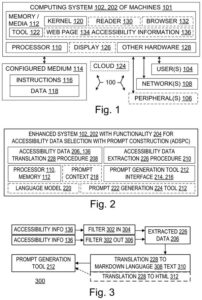 Patent drawing: Microsoft Files Patent for Trimming Web Pages Before an AI Reads Them