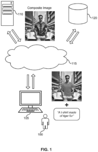 Patent drawing: A New Adobe Patent Turns a Black T-Shirt Into Tiger Fur, Leaving the Photo Intact