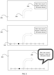 Patent drawing from the The AR glasses race watchlist