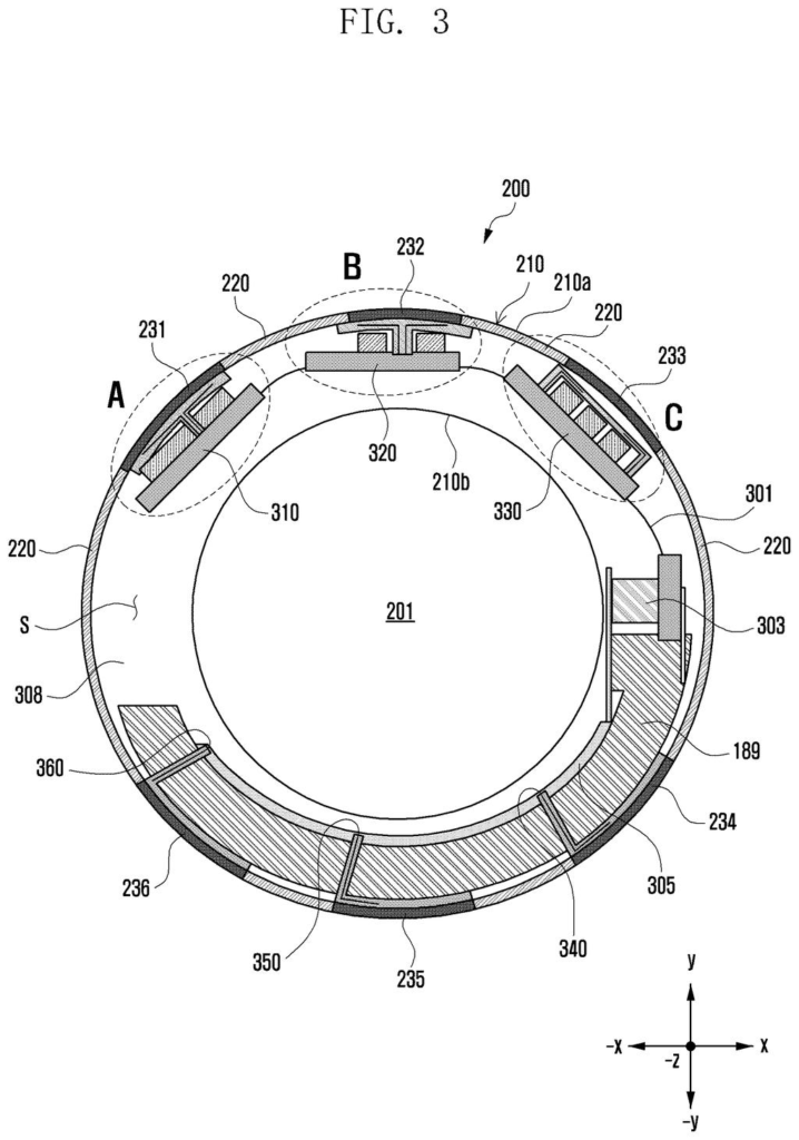 An inside look reveals how a smart ring packs its sensors, wireless parts, and battery into a slim band. Drawing from patent filing US 2026/0312274 A1.