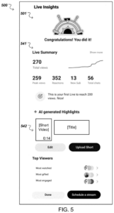 Patent drawing: Google Patents an AI That Turns Hours-Long Livestreams Into Highlight Clips