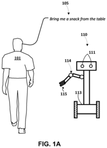 Patent drawing: A New Google Patent Teaches Robots to Ask "Can I Actually Do That?"