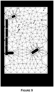 Patent drawing: Nvidia Files Patent for Mapping Robot Routes by Treating the Floor Plan Like a Photo