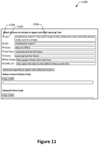 Patent drawing: Salesforce Files Patent to Let AI Take Over Robots a Human Already Taught