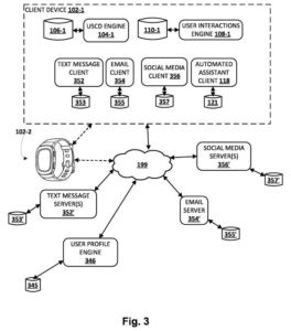 Patent drawing: Google Files Patent for an AI That Writes Differently to Your Boss Than to Your Friends